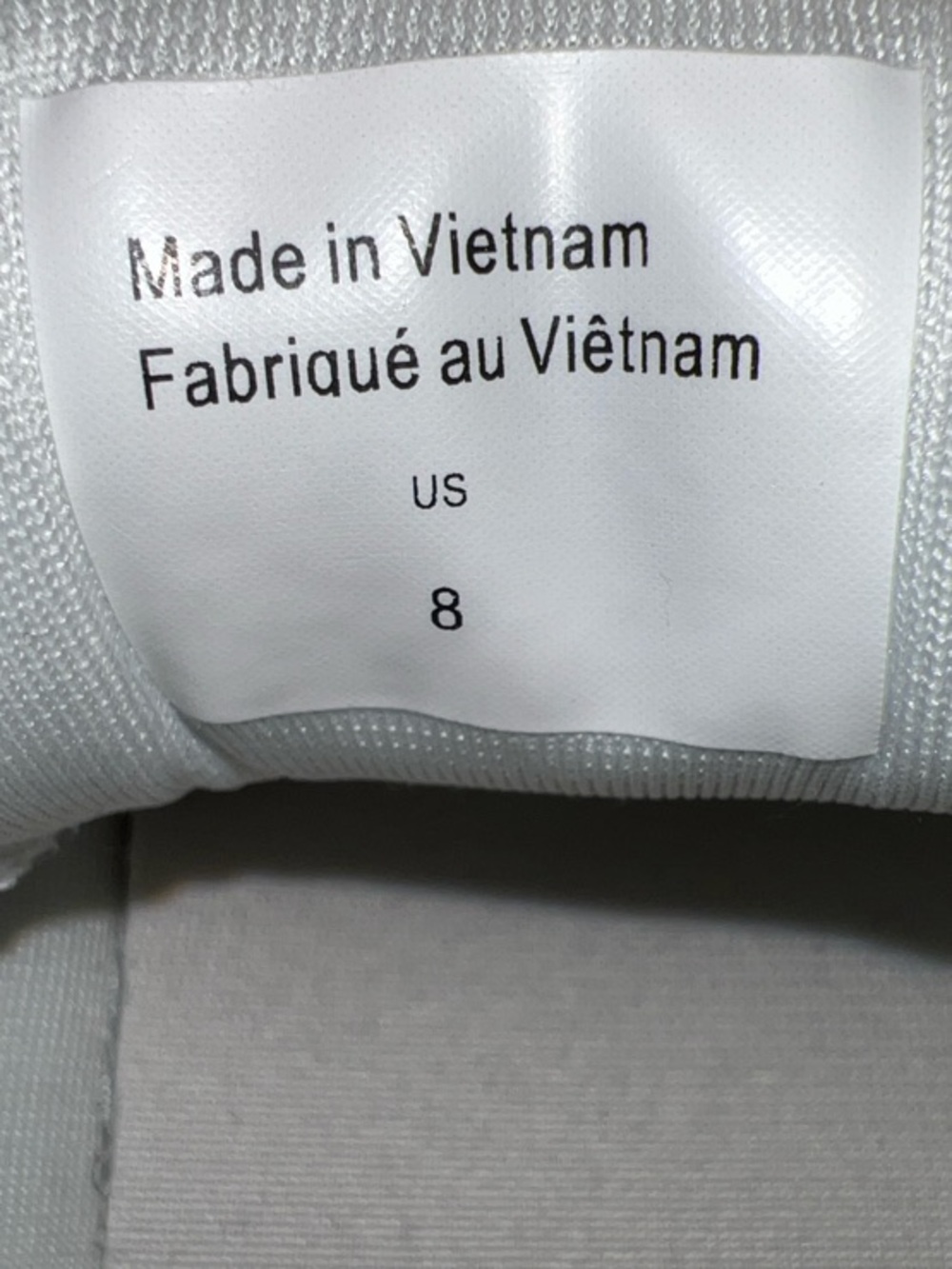 Ted Baker White Leather Sneakers with Blush Heel Tab - Picture 15 of 16